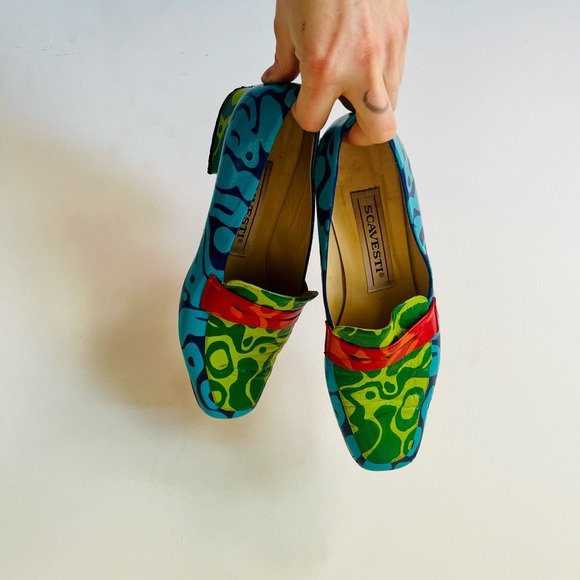 Painted vintage loafers - Picture 2 of 5